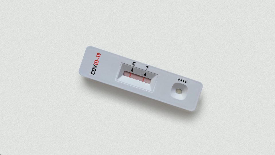 Test positivo per Coronavirus