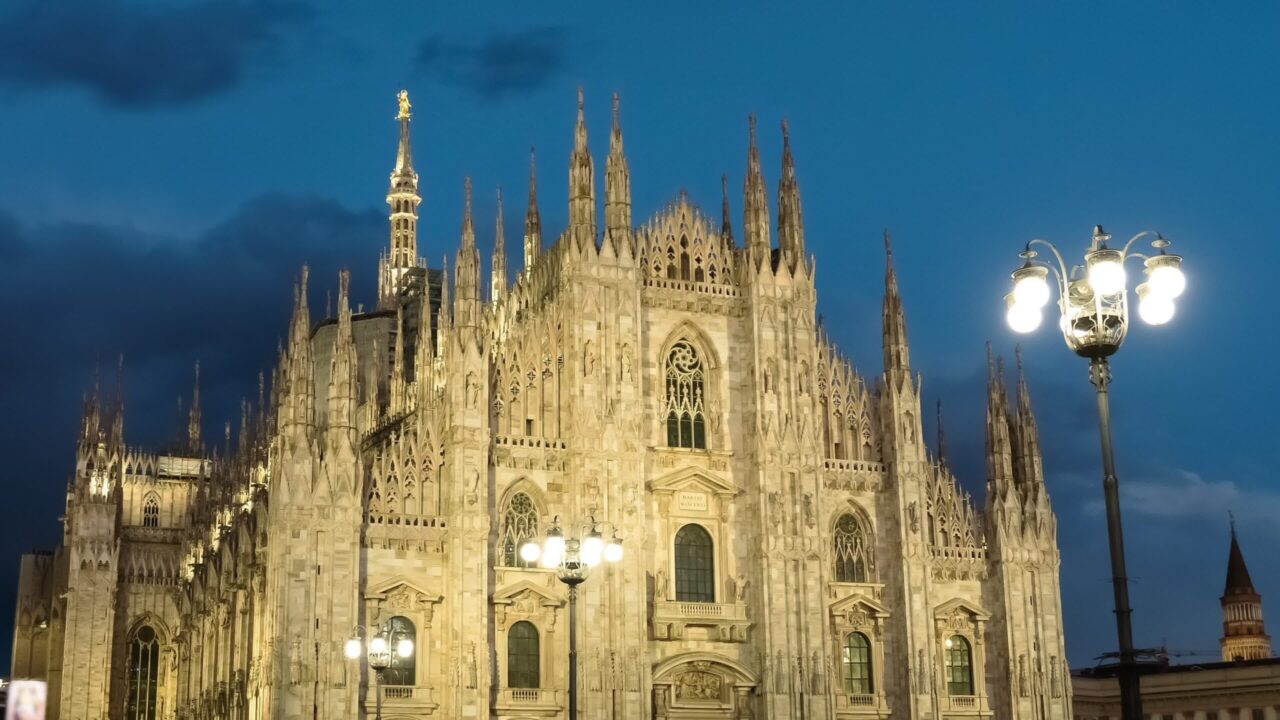 Duomo di Milano di notte