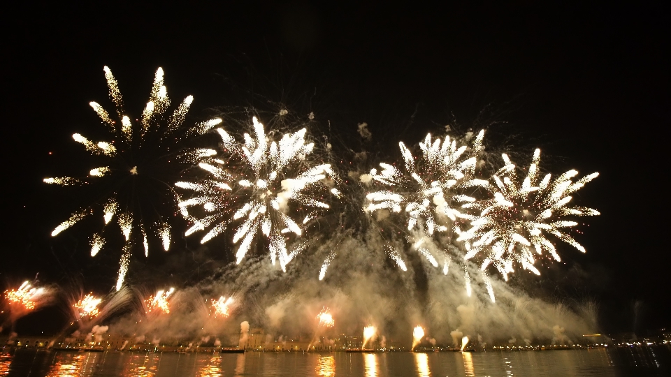 Celebrazione della Festa del Redentore con fuochi d’artificio