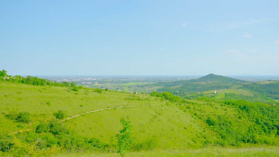 Euganean green hills of Veneto