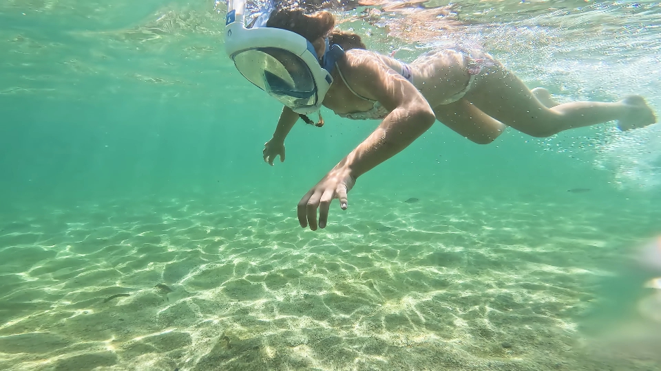 Underwater Exploration with a Child