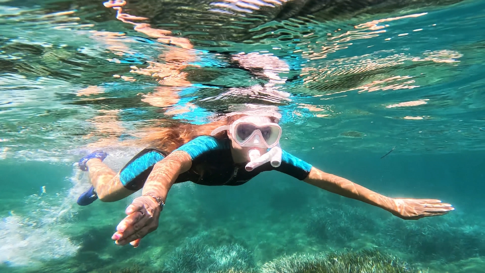 Swimming in the Crystal Waters of Sardinia